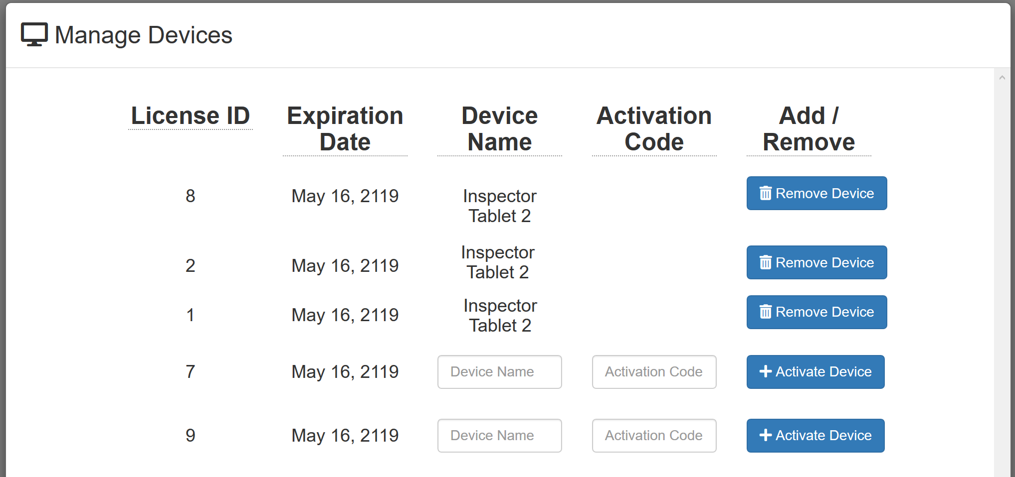 Provider Activation Code Download – Inspections Done Right